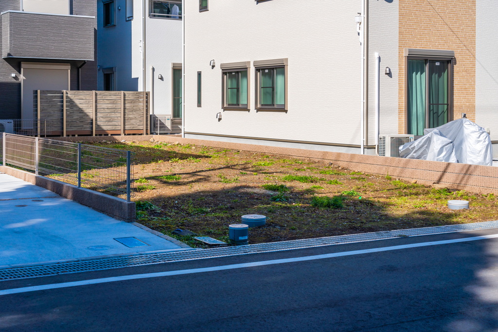 一戸建て用の分譲地イメージ